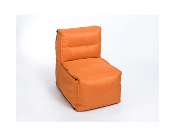 Модульное кресло Комфорт Колор прямое оранжевое в Чайковском - chaykovskiy.mebel-74.com | фото