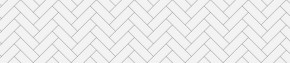Фартук Метро керамик (белая) CPL пластик МДФ 6 мм в Чайковском - chaykovskiy.mebel-74.com | фото